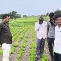 🌱 Farmer Visit and Groundnut Crop Guidance by Atur Agri Limited at Gadhadiya Village 🌱