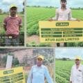 🌿 “Understanding Field Conditions, Guiding Farmers Towards a New Direction — Atur Agri’s Visit to Kundani”