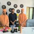🌿 Auspicious Visit of Swamishri of Loya Dham to Atur Agri Limited
